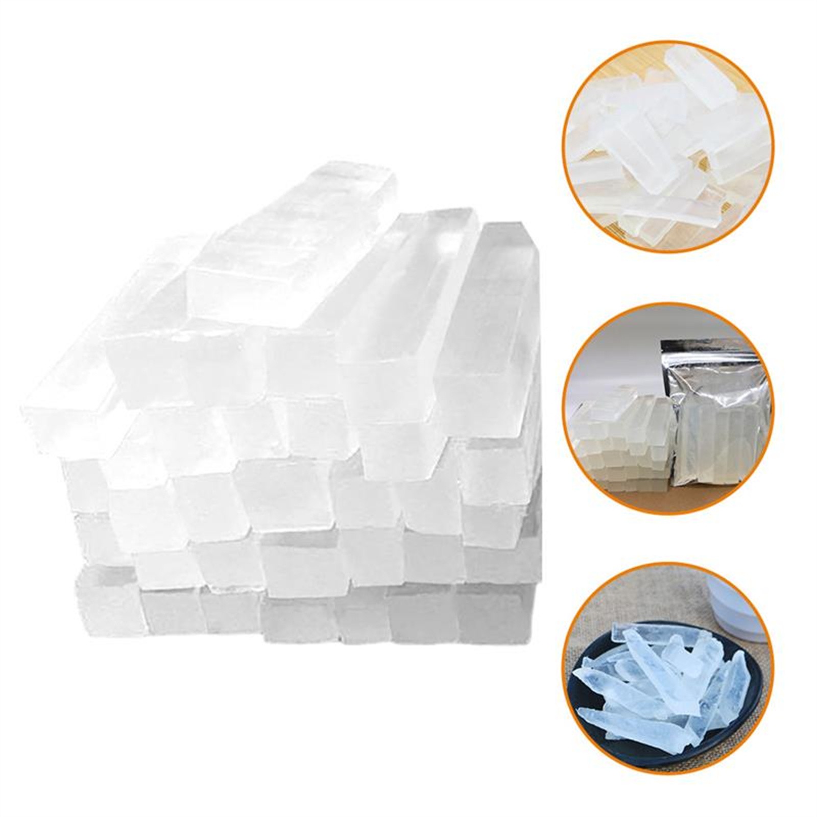 Soap Making With Soap Base - 250g入り透明グリセリンハンドソープベース、オーガニックハンドソープ作り、DIY石鹸作り用品、手作りビーガンハンドソープ