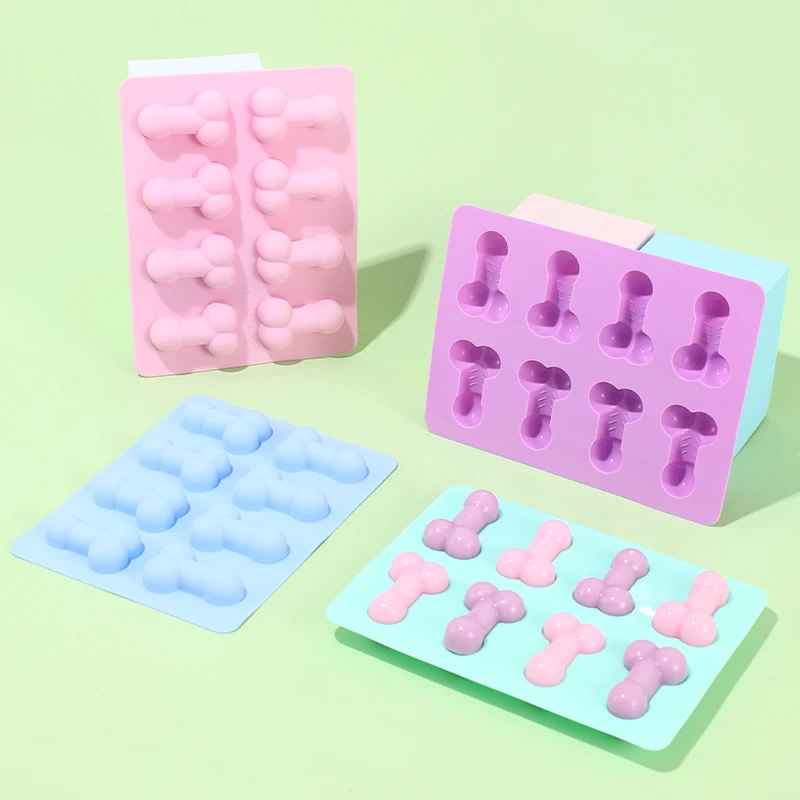 Soap Making Supplies Australia - 3D クリエイティブペニス型ケーキ型食品グレードのシリコーンフォンダン石鹸菌誕生日パーティーパロディー用品ベーキングモールドケーキツール