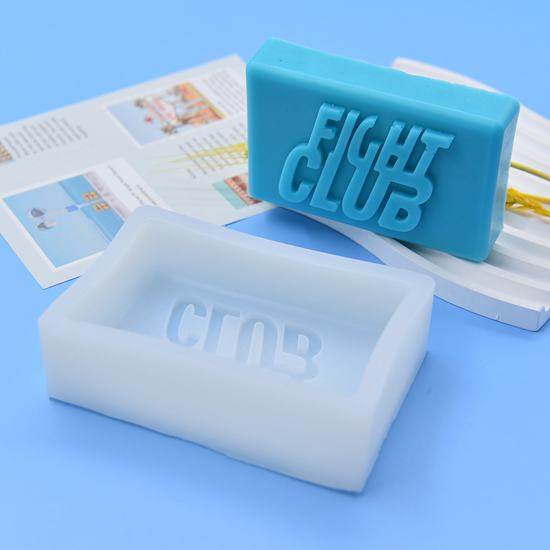 Soap Making In Fight Club - アクセサリー ファイトクラブ ソープ シリコンモールド 長方形 バスボム