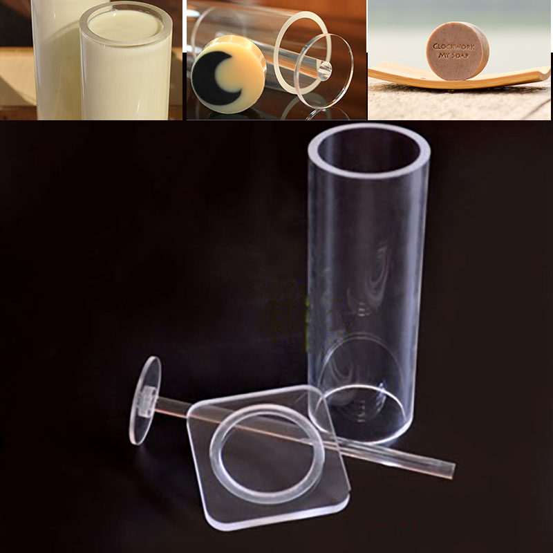 Soap Making Book - アクリル石鹸型,手作り皿,底トレイ15/30/40/50/60/70mm