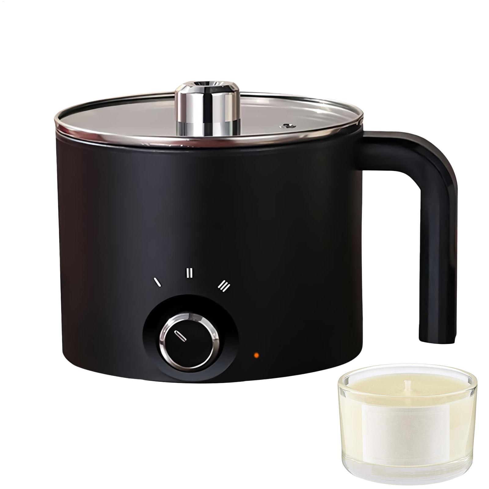 Soap Making Activity - キャンドルワックス溶解ポット 1.5L 大型ステンレス製電気式ノンスティックキャンドル製造ポット 溶解ピッチャー (石鹸、キャンディー、チョコレート用)