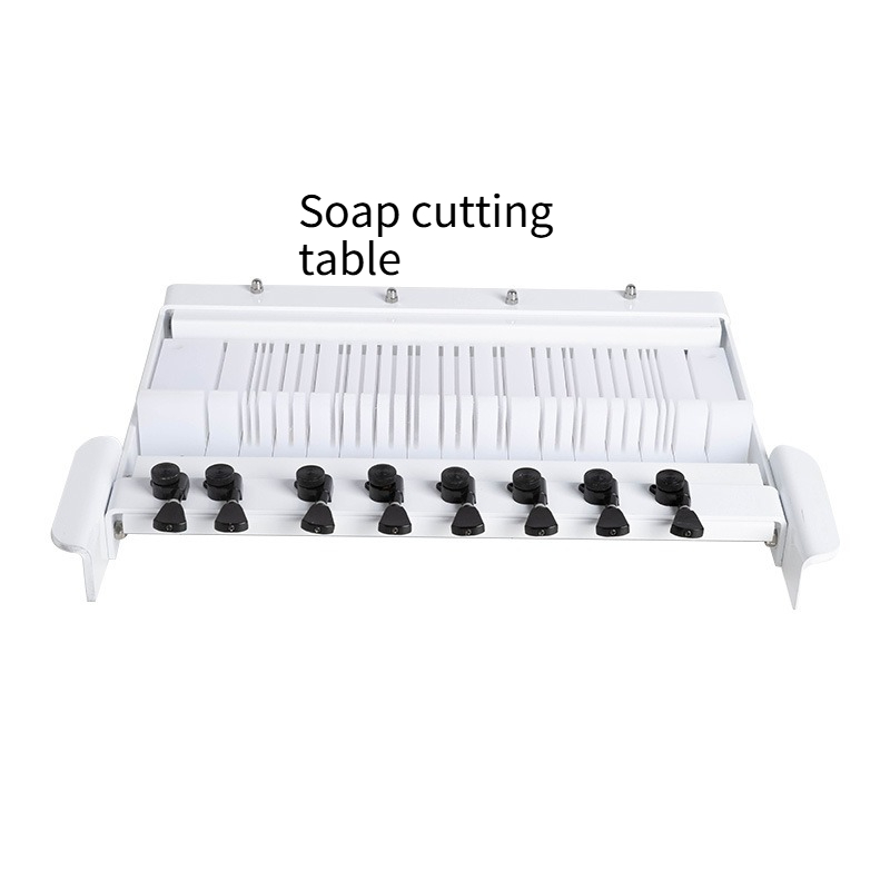 Soap Making With Soap Base - 石鹸カッターワイヤー マルチストリングスライサー 調整可能なローフカットツール 木製ベースボード付き コールドプロセス石鹸作り用 自家製