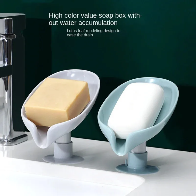 水切り石鹸ホルダー 葉っぱ型石鹸置き 吸盤トレイ シャワー用 - Soap Dish Draining のレビューと価格