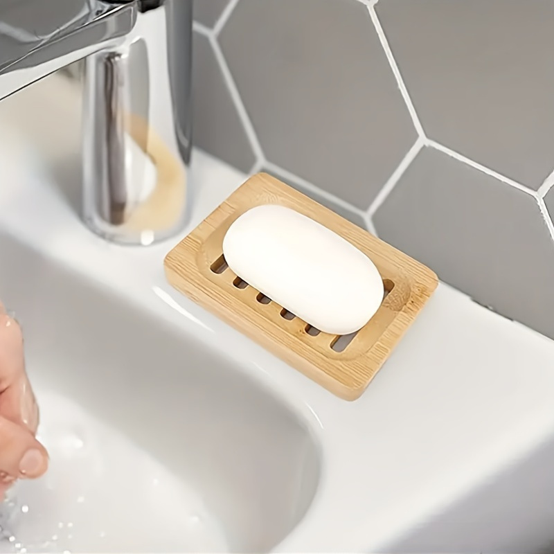 竹ケーストレイ木製防カビ排水石鹸箱天然竹食器バスソープホルダ - Soap Making Supplies Australia のレビューと価格