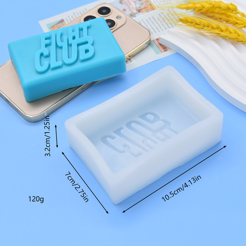 ファイトクラブ石鹸シリコーン型長方形バスボムローションバー作 - Soap Making In Fight Club のレビューと価格