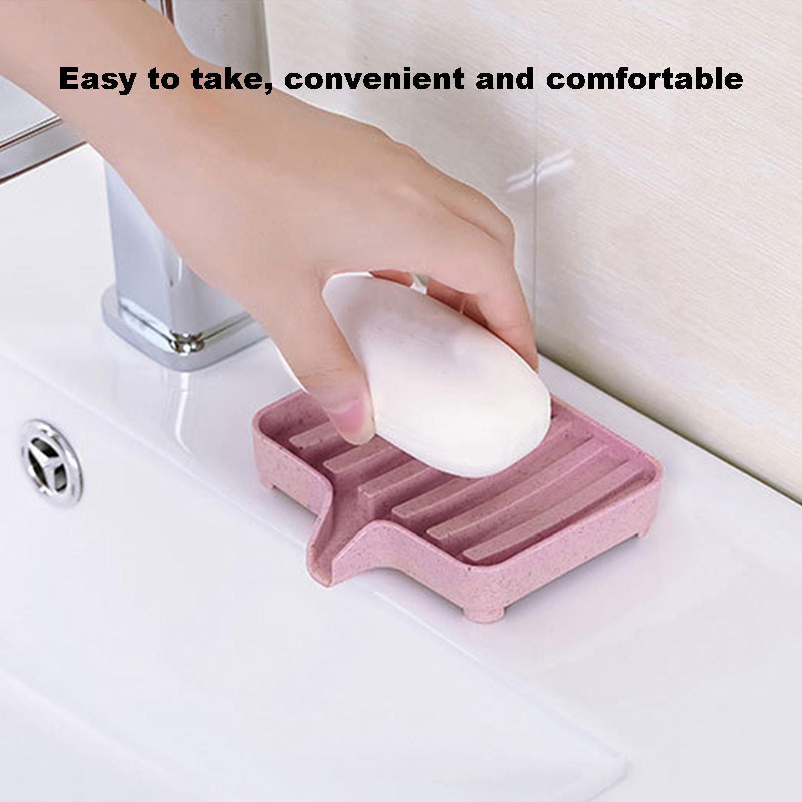 排水機能付き石鹸置き、石鹸トレイ、シャワー用石鹸収納、バスル - Soap Dish Draining のレビューと価格