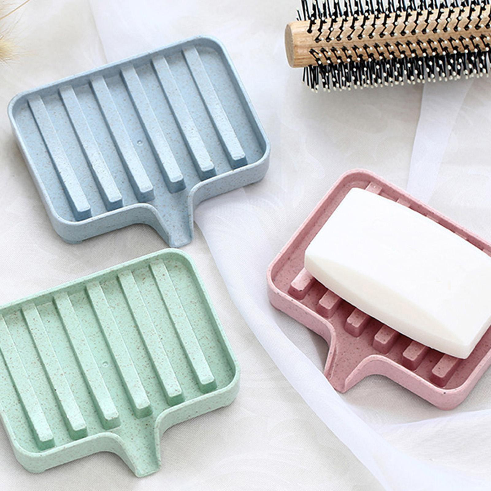 排水機能付き石鹸置き、石鹸トレイ、シャワー用石鹸収納、バスル - Soap Dish Draining のレビューと価格