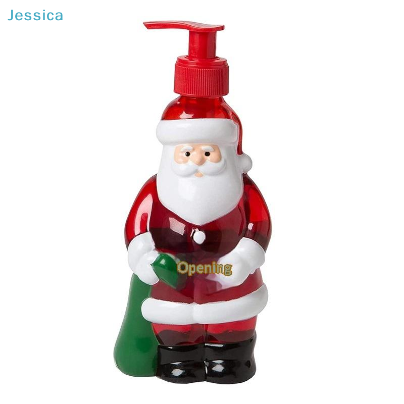 ♥ クリスマスをテーマにしたソープディスペンサー サンタ/ツ - Soap Making Jar のレビューと価格