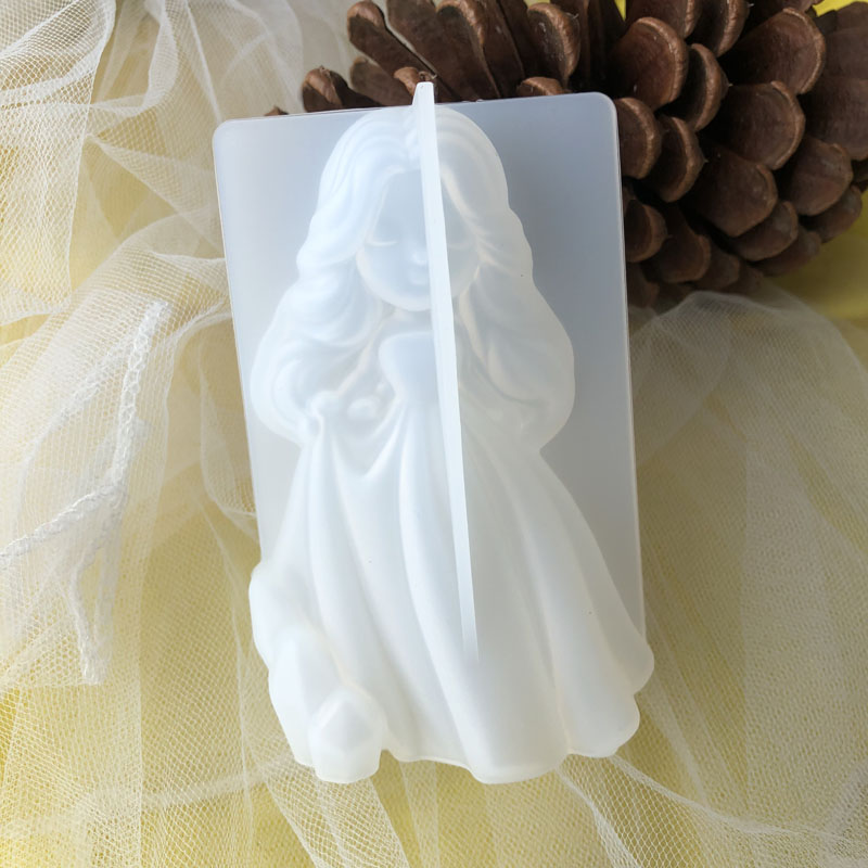 3D かわいいプリンセスシリコーンキャンドルモールド天使の女 - Soap Making Supplies Australia のレビューと価格