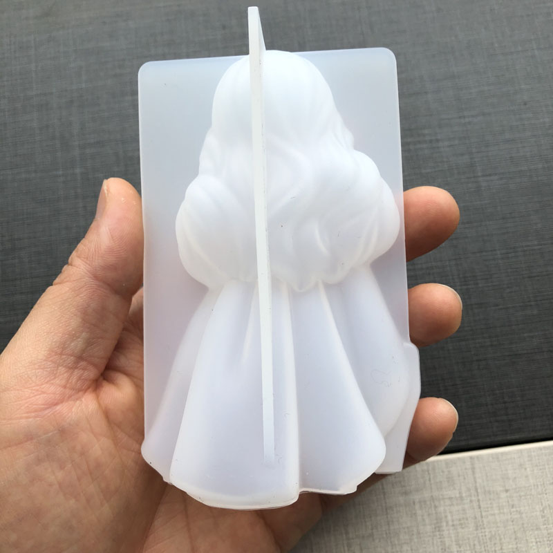 3D かわいいプリンセスシリコーンキャンドルモールド天使の女 - Soap Making Supplies Australia のレビューと価格