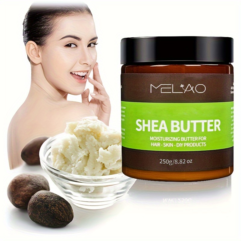 MELAO オーガニック シアバター ボディ & フェイス用 - Shea Butter Raw のレビューと価格