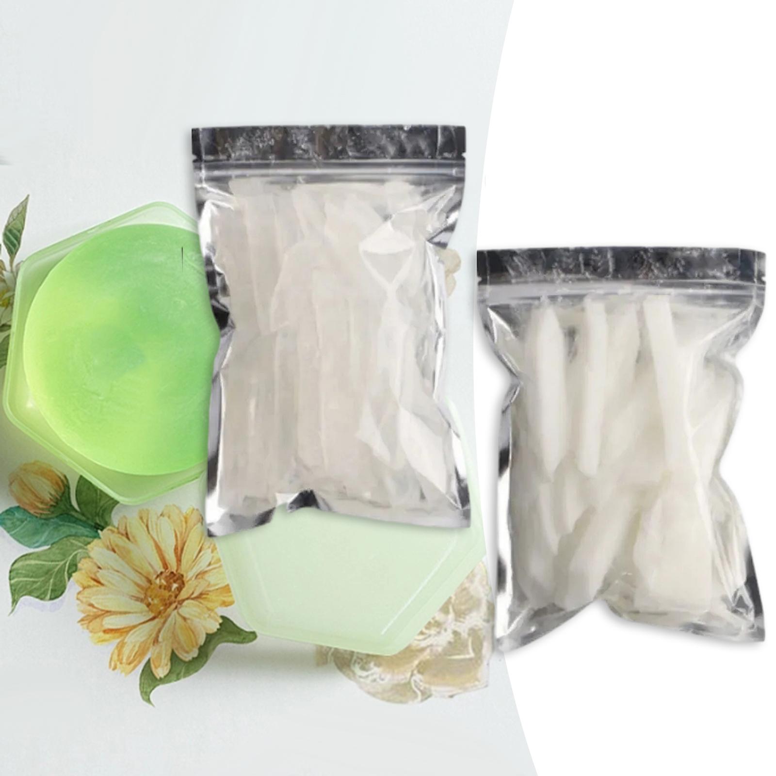白い透明石鹸ベース、石鹸作り用、植物性グリセリン、メルトアン - Soap Making With Soap Base のレビューと価格