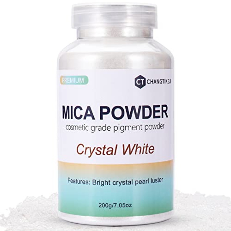 マイカパウダー、200g/7.05オンス大瓶、エポキシ樹脂リ - Soap Making Jar のレビューと価格