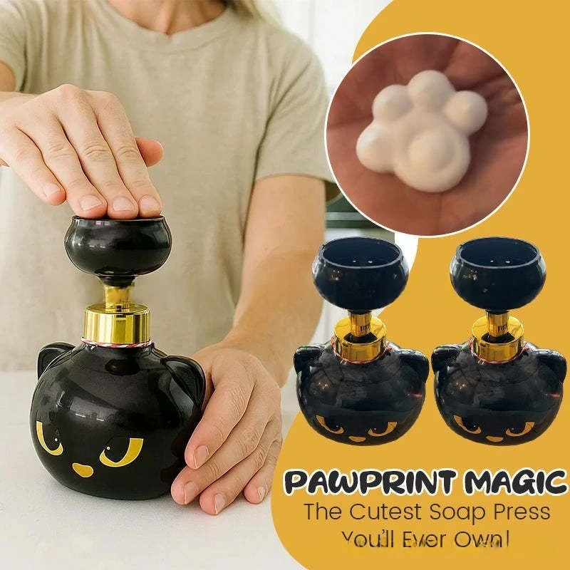 かわいい猫の足型フォームソープディスペンサー 面白い猫の足型 - Soap Making Jar のレビューと価格