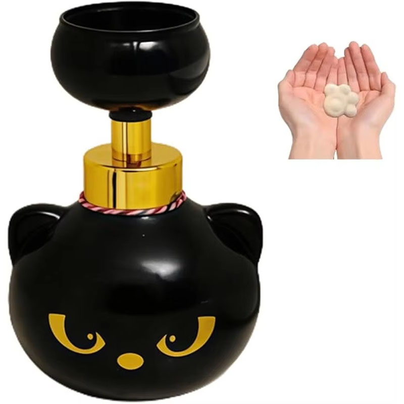 かわいい猫の足型フォームソープディスペンサー 面白い猫の足型 - Soap Making Jar のレビューと価格