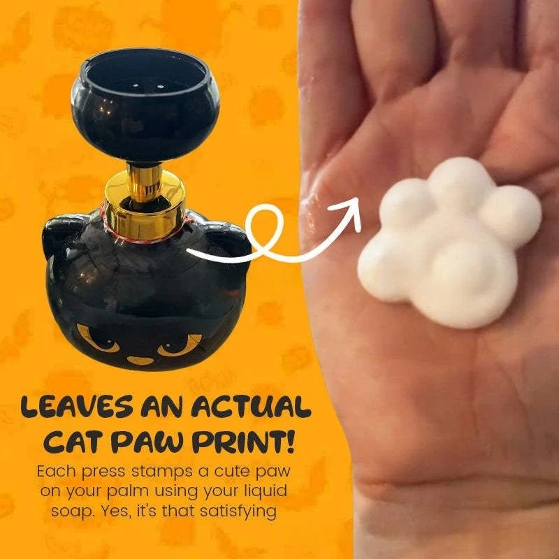 かわいい猫の足型フォームソープディスペンサー 面白い猫の足型 - Soap Making Jar のレビューと価格