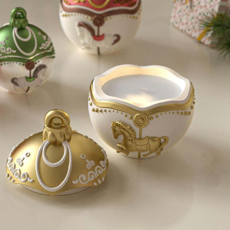Y1UD クリスマスボールシリコーンキャンドル金型円形樹脂ジ - Soap Making Jar のレビューと価格