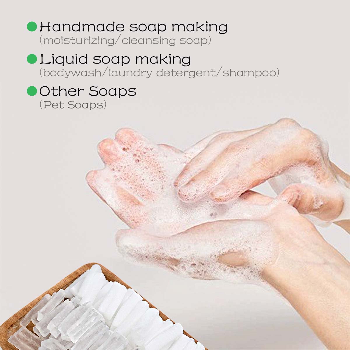 DIY バーソープベース手作り石鹸製造用品乳白色透明発泡剤高 - Soap Making With Soap Base のレビューと価格