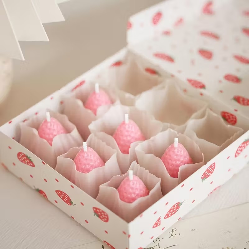 イチゴシリコンキャンドルモールド DIY アロマセラピー石鹸 - Soap Making Gifts のレビューと価格