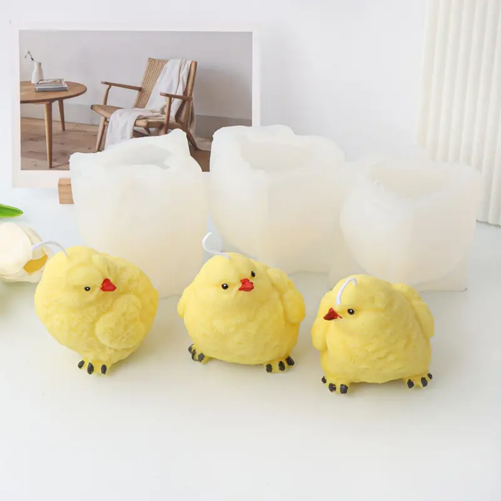 愛らしいひよこキャンドルシリコーン型 DIY ミニ動物の形作 - Soap Making Gifts のレビューと価格