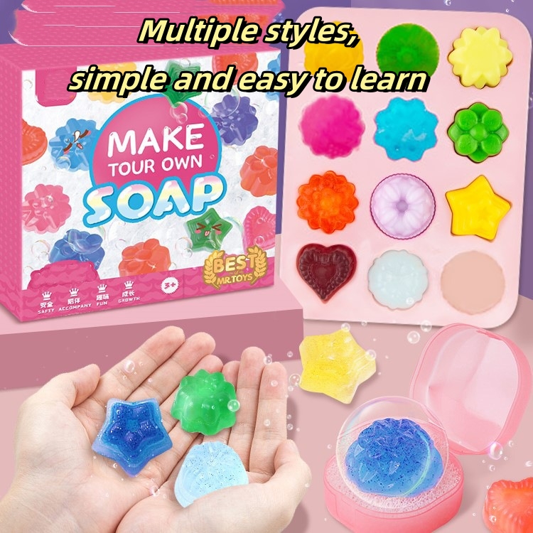 DIY 手作り石鹸クリスタル石鹸植物石鹸作り材料女の子のおも - Soap Making Gifts のレビューと価格