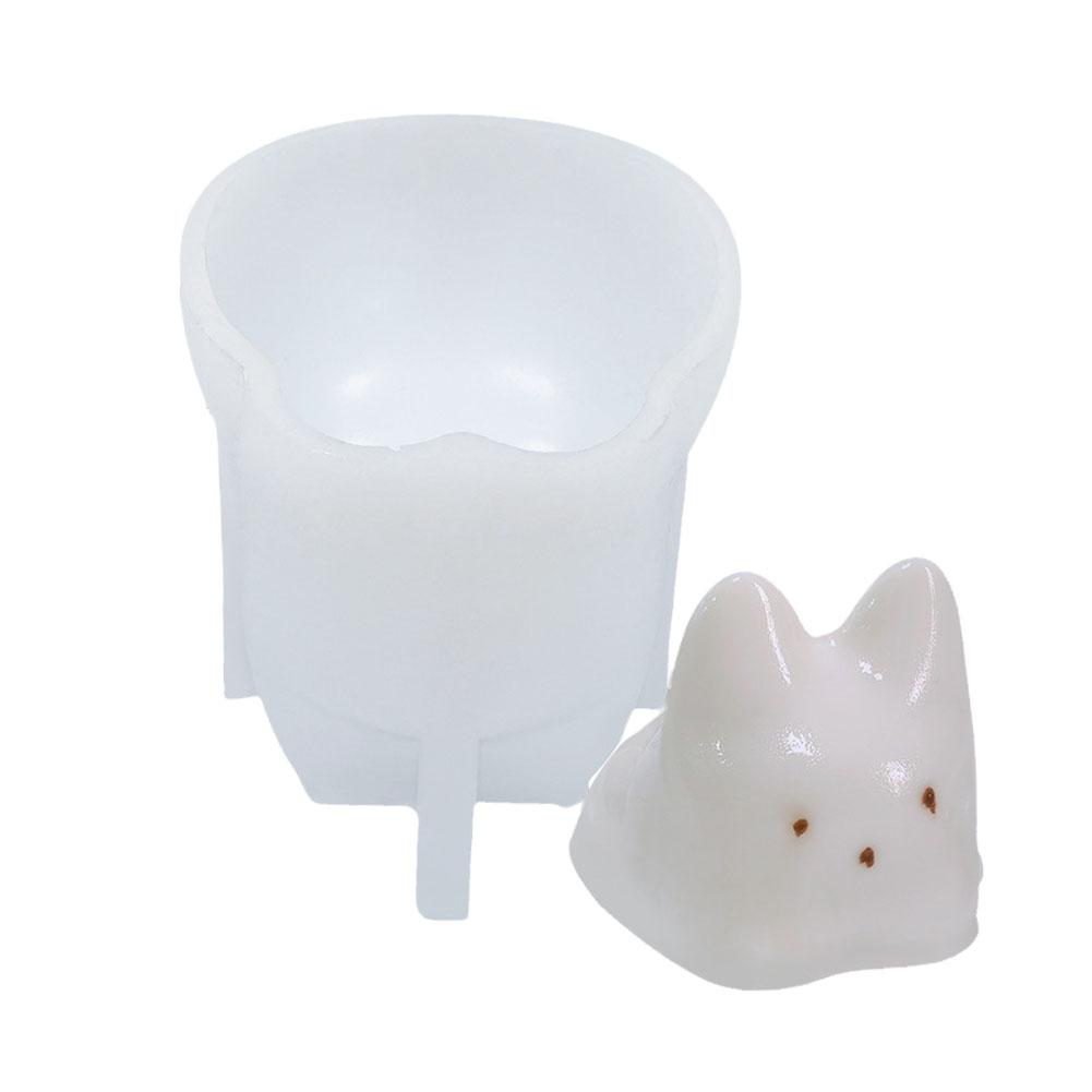 3D猫型シリコンモールド DIYムースケーキゼリープリンキャ - Soap Making Jelly のレビューと価格