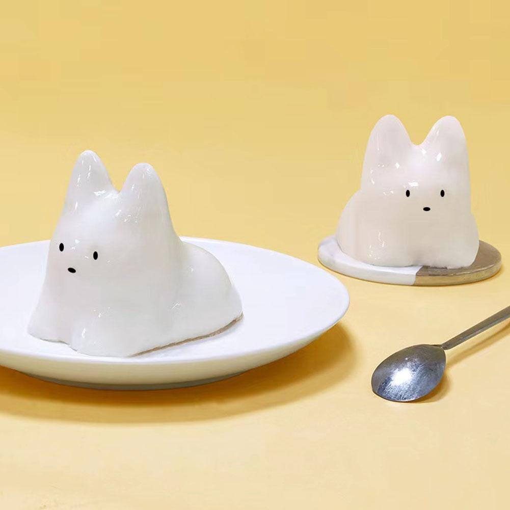 3D猫型シリコンモールド DIYムースケーキゼリープリンキャ - Soap Making Jelly のレビューと価格