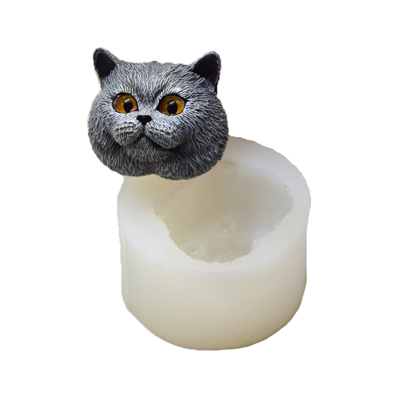 シリコーン型短毛猫型手作りチョコレート石鹸型フォンダンケーキ - Soap Making Supplies Australia のレビューと価格