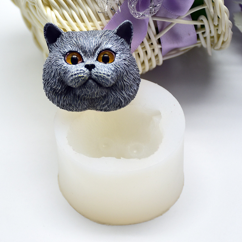 シリコーン型短毛猫型手作りチョコレート石鹸型フォンダンケーキ - Soap Making Supplies Australia のレビューと価格