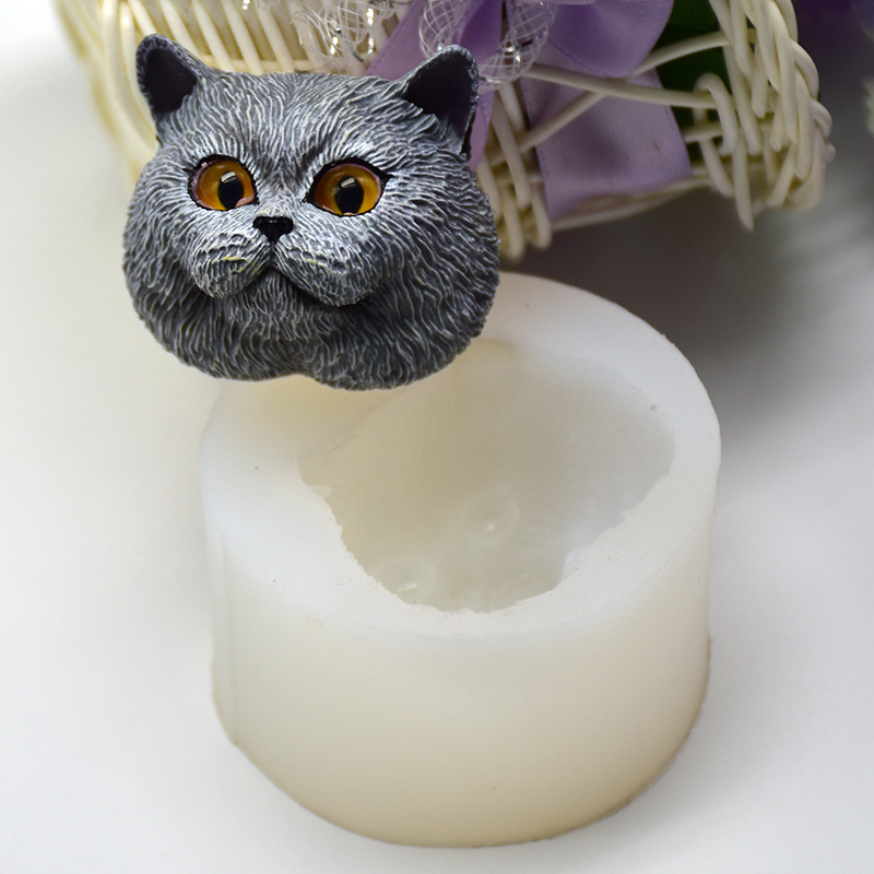 シリコーン型短毛猫型手作りチョコレート石鹸型フォンダンケーキ - Soap Making Supplies Australia のレビューと価格