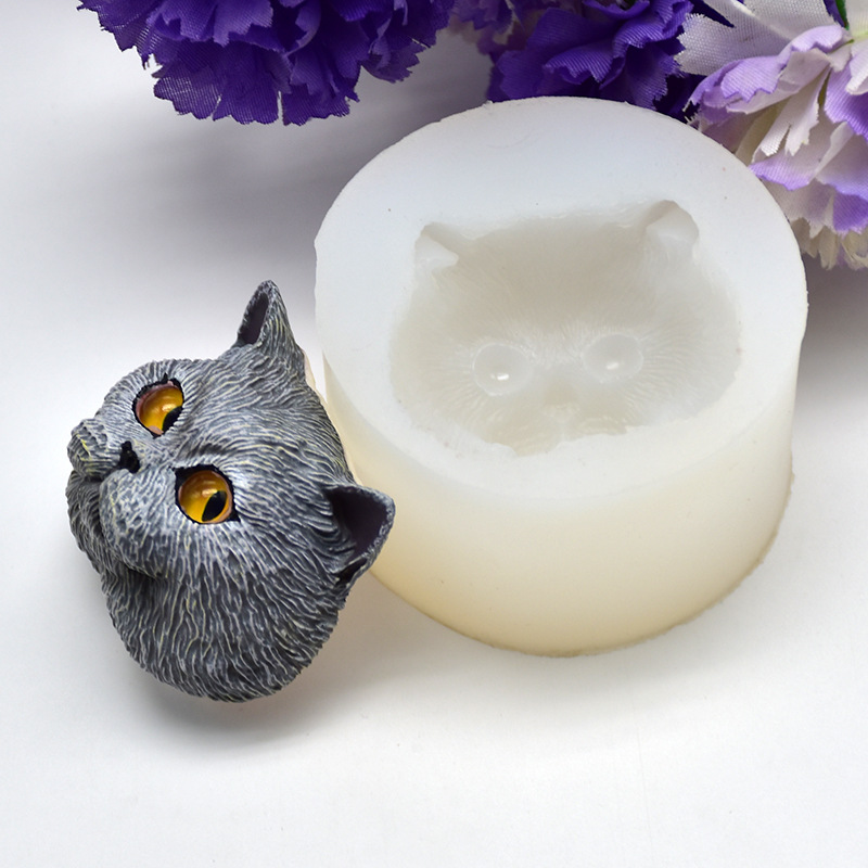 シリコーン型短毛猫型手作りチョコレート石鹸型フォンダンケーキ - Soap Making Supplies Australia のレビューと価格