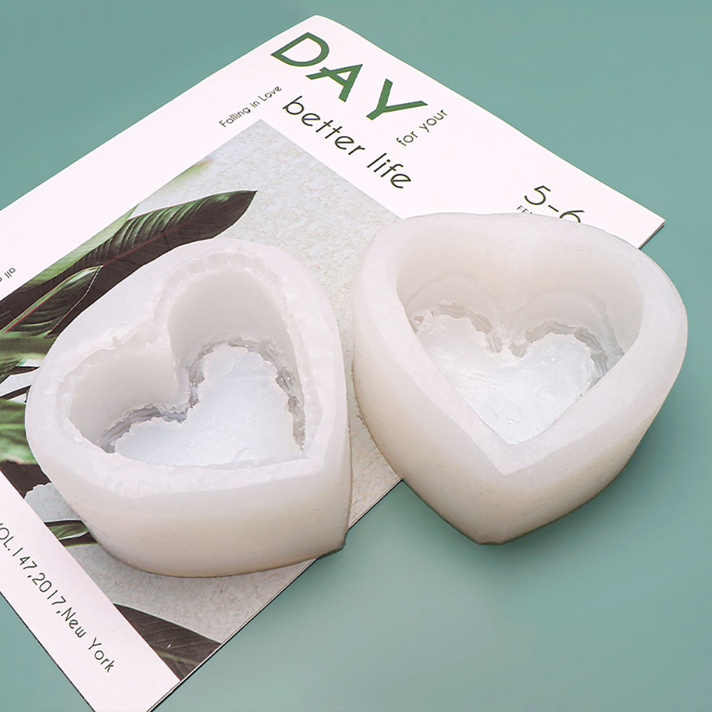 楽しいハートケーキ型キャンドルシリコーン型 DIY 手作り石 - Soap Making Gifts のレビューと価格