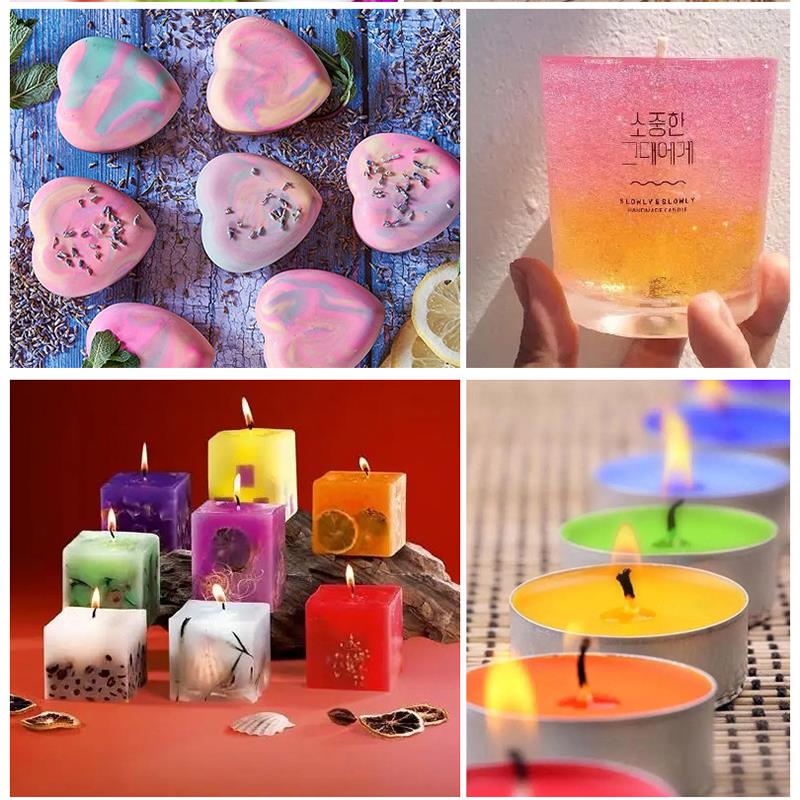 キャンドルワックス顔料着色剤,20色,10ml - Soap Making Jelly のレビューと価格