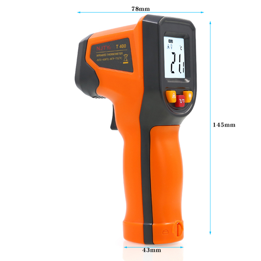 NJTY T400A T600A 高精度赤外線温度計、水温計 - Soap Making Thermometer のレビューと価格