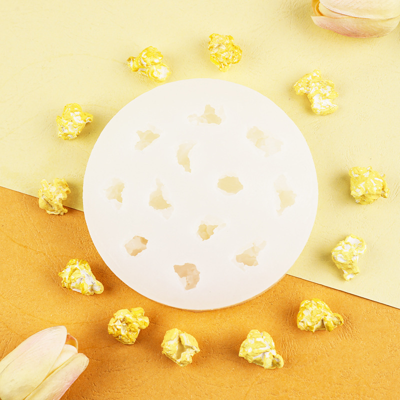 ケーキデコレーション用ポップコーンシリコン型,12穴,フォン - Soap Making Jelly のレビューと価格