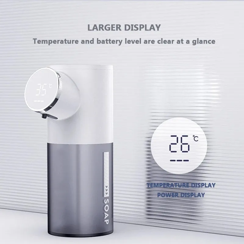自動石鹸ディスペンサー,USB充電式,温度表示,非接触フォー - Soap Making Thermometer のレビューと価格