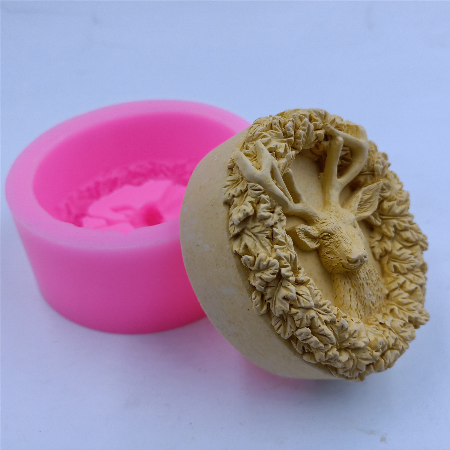 鹿デザイン石鹸シリコーン型作る石鹸ムースケーキ金型アロマワッ - Soap Making Activity のレビューと価格