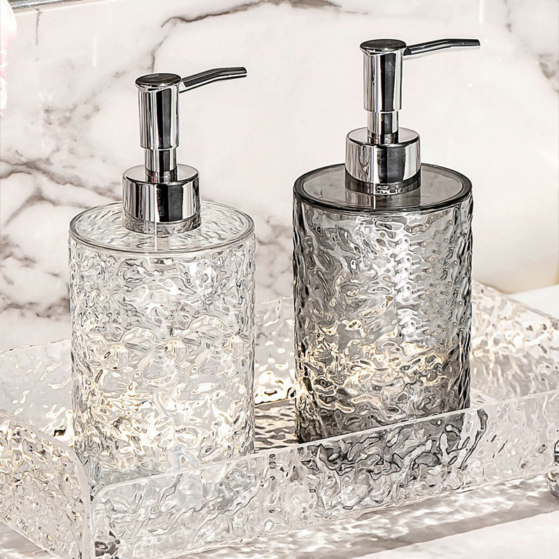 アクリル製ソープディスペンサーボトル詰め替え式プレスハンドデ - Soap Making Jar のレビューと価格
