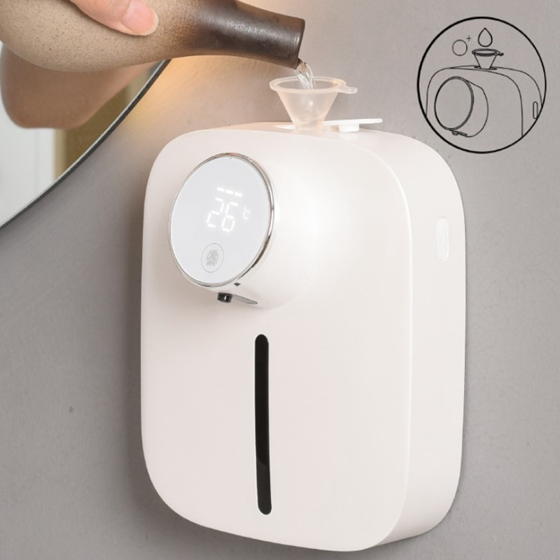 ホットソープディスペンサー自動壁掛け充電式温度表示液体泡ソー - Soap Making Thermometer のレビューと価格
