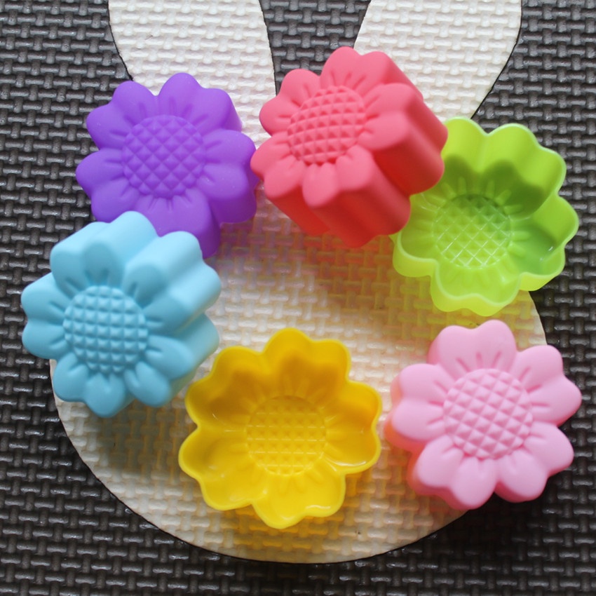 6個セット ノンスティック 花柄 シリコンモールド チョコレ - Soap Making Supplies Australia のレビューと価格