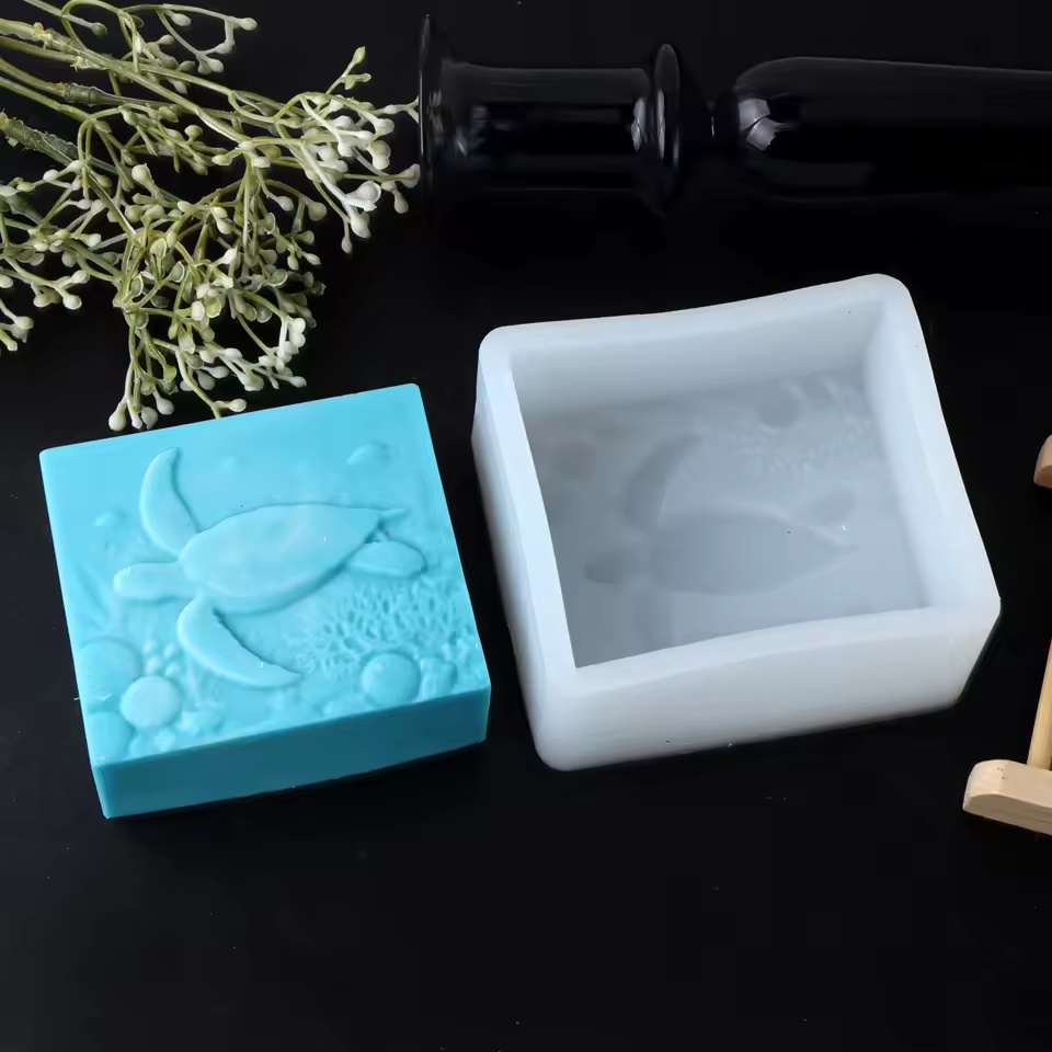 3DタツノオトシゴシリコンソープモールドDIYウミガメサメ動 - Soap Making Gifts のレビューと価格