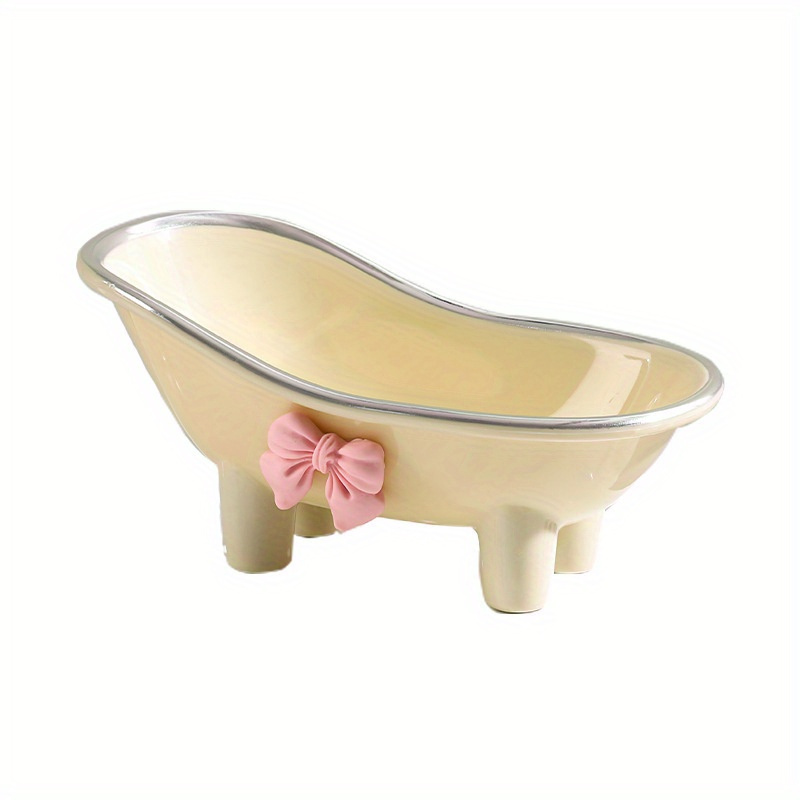 かわいいプラスチック製の浴室用ソープディッシュ - クリエイ - Soap Dish Draining のレビューと価格