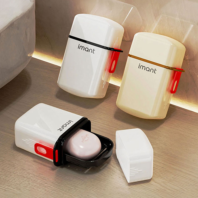 携帯用石鹸ケース、蓋付き、漏れ防止、水切り付き、石鹸収納容器 - Soap Dish Draining のレビューと価格