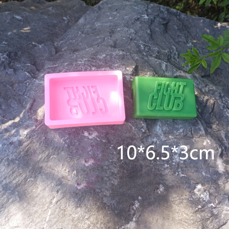 ストリートクラブの石鹸型,長方形の形,マウスケア用品,ケーキ - Soap Making In Fight Club のレビューと価格