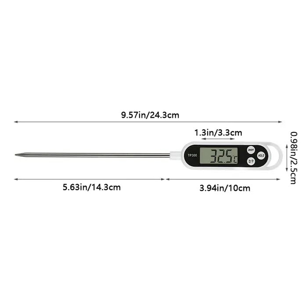 デジタル肉食品温度計調理用キッチンバーベキュープローブインス - Soap Making Thermometer のレビューと価格
