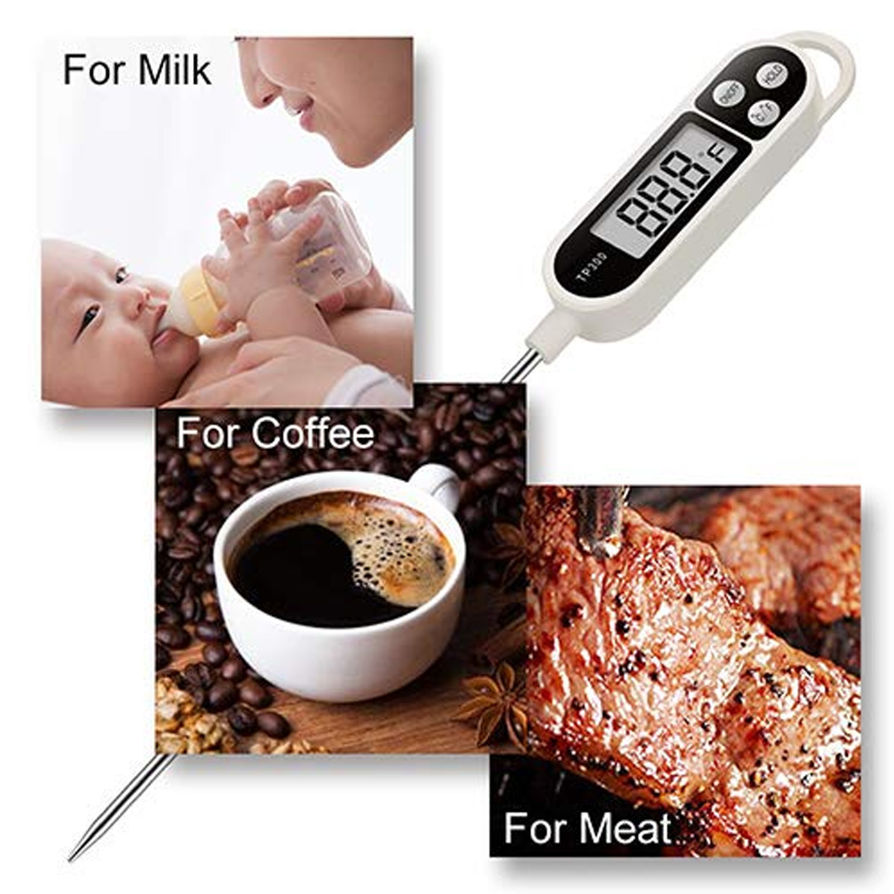 デジタル肉食品温度計調理用キッチンバーベキュープローブインス - Soap Making Thermometer のレビューと価格