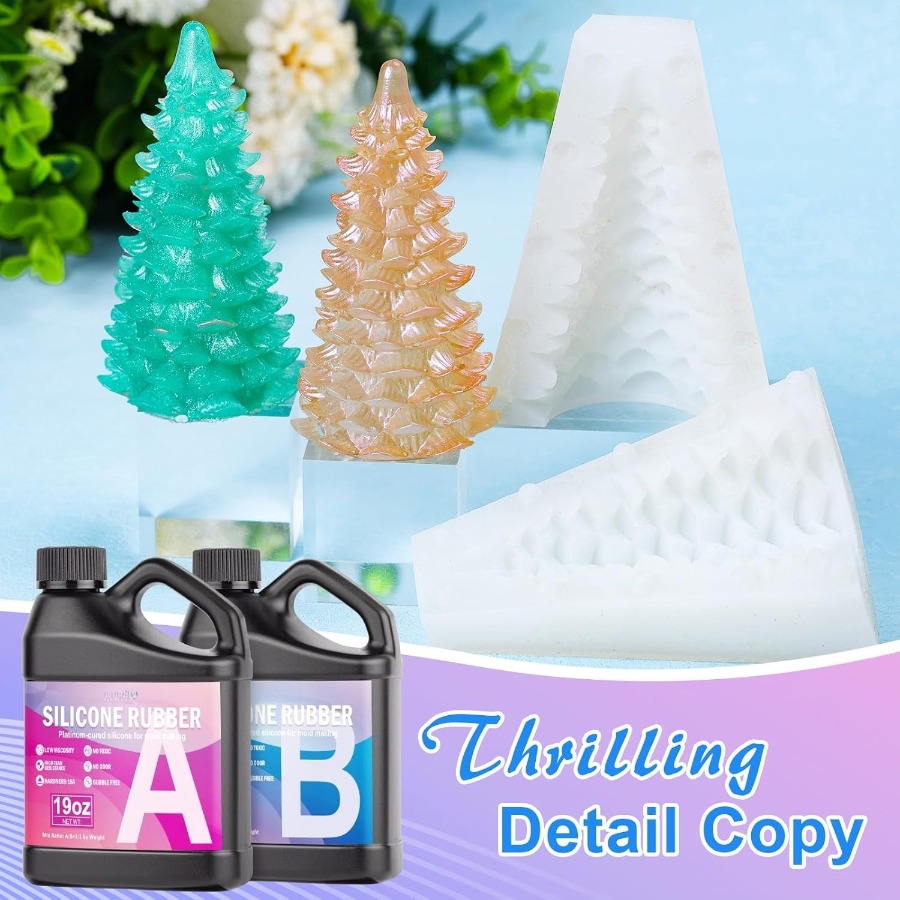 シリコンモールド作成キット、38.8オンス 15A弾性液体シ - Soap Making Guide のレビューと価格