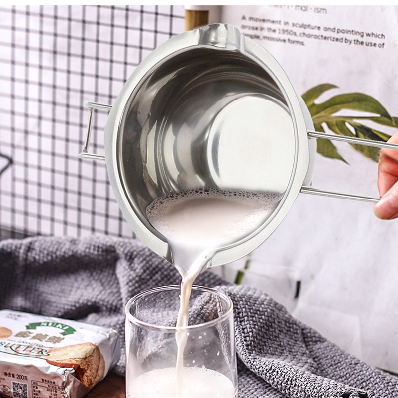 ステンレス鋼ワックスるつぼロングハンドル香りキャンドル石鹸チ - Soap Making Jar のレビューと価格