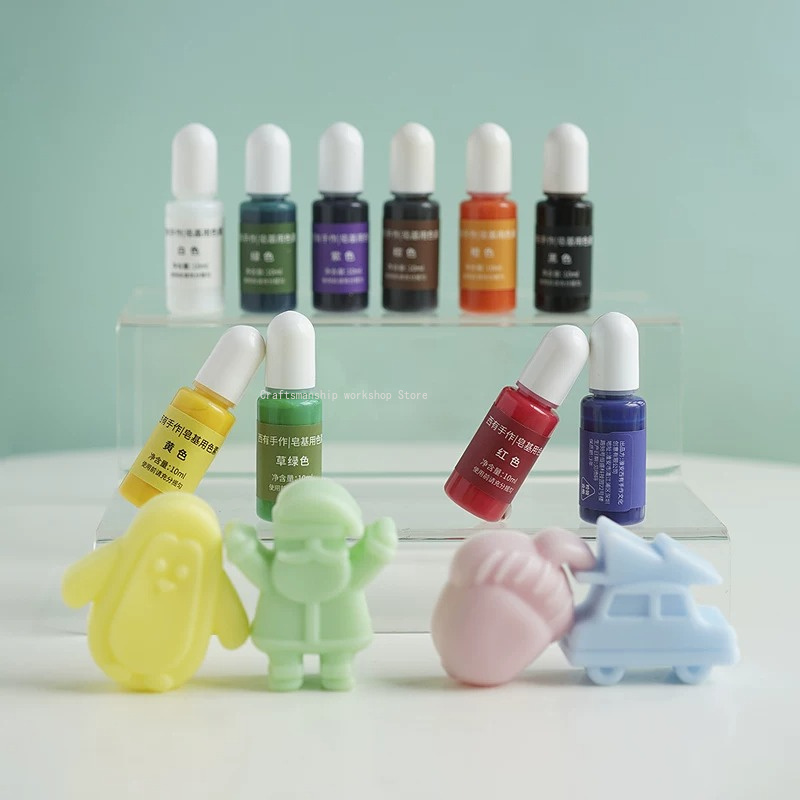 手作り石鹸ベース顔料 10 色 10 ミリリットル DIY  - Soap Making With Soap Base のレビューと価格